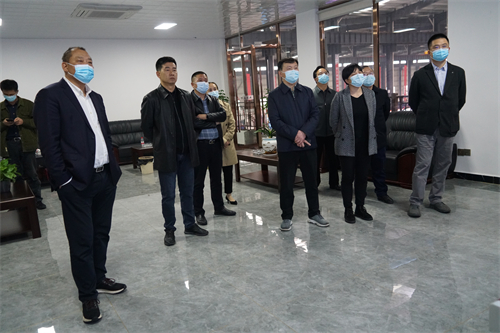 2021-11-20省發(fā)改委來張家界萬眾實(shí)業(yè)集團(tuán)有限公司調(diào)研工作(省辦公室主任夏文斌、市發(fā)改委黨組書記龍維務(wù)）